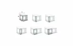 Fiamma Privacy Room / Caravanstore ZIP XL Frontpanel Für Markisenvorzelte 20 Cm