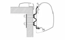 Thule Markisenadapter Hobby Optima Ontour