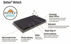 Outwell Hayward Lake 4ATC Tunnelzelt -Campingzelte Verkaufsgeschäft 487850 3587299