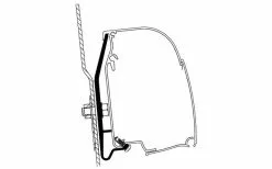 Thule Westfalia Nugget High Roof Markisenadapter Set