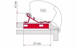 Fiamma F65/F80 Kit Mercedes Sprinter - VW Crafter (High Roof) -Campingzelte Verkaufsgeschäft 57433 11080