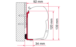 Fiamma Kit Fleurette Markisenadapter Für Fiamma F45