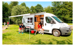 Fiamma F80s 290 Markise Gehäusefarbe Polar White Tuchfarbe Royal Grey 290 Cm -Campingzelte Verkaufsgeschäft 630551 4376907