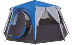 Coleman Octagon 8 Personen Familienzelt Grau