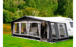Walker Vorzelt Atrium-300 Anthrazit Glasfiber MAX 825 Umlaufmaß 810-840 Cm -Campingzelte Verkaufsgeschäft 667164 4567521