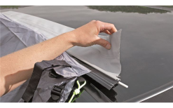 Outwell Magnetverbinder Keder Band Connecter 7 Mm Schwarz/grau