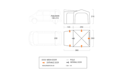 Vango Tailgate Hub Low -Campingzelte Verkaufsgeschäft 703193 4852478