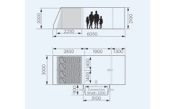 Dometic Rarotonga DA FTT 401 AIR LH Aufblasbares Driveaway Vorzelt 3 M Modell Links -Campingzelte Verkaufsgeschäft 707747 4801769