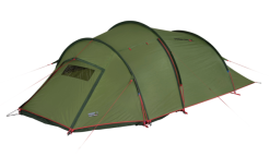 High Peak Falcon 3 LW Lightweight 3 Personen Tunnelzelt Aluminium Gestänge Olive/rot -Campingzelte Verkaufsgeschäft 733028 4904024