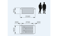 Dometic Pico FTC 2X2 TC Aufblasbares Campingzelt Für Zwei Personen