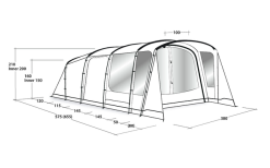 Outwell Greenwood 6 -Campingzelte Verkaufsgeschäft 736946 4959275