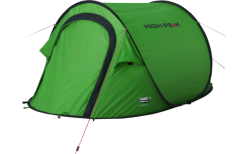 High Peak Vision 3 Einfachdach 3 Personen Pop Up Wurfzelt Grün -Campingzelte Verkaufsgeschäft 739760 4973897