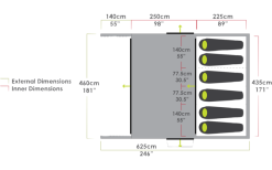 Zempire Pro TXL V2 -Campingzelte Verkaufsgeschäft 747773 4999715