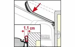 Fiamma Regendichtung Rain Guard S