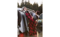 Fiamma F35 Pro 180 Dachmarkise Gehäusefarbe Deep Black Tuchfarbe Royal Grey 180 Cm -Campingzelte Verkaufsgeschäft 808388 5278328