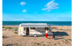 Fiamma F80s 290 Markise Gehäusefarbe Polar White Tuchfarbe Royal Grey 290 Cm -Campingzelte Verkaufsgeschäft 809945 5288006